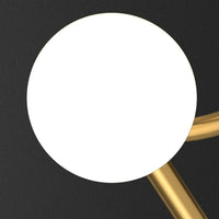 Suspension LED Design Dorée Ultra Moderne | Marco Lucetti