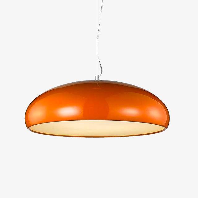 Suspension LED design en aluminium boule ovale | Marco Lucetti