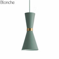 Suspension LED Design en Aluminium Funnel | Marco Lucetti Vert