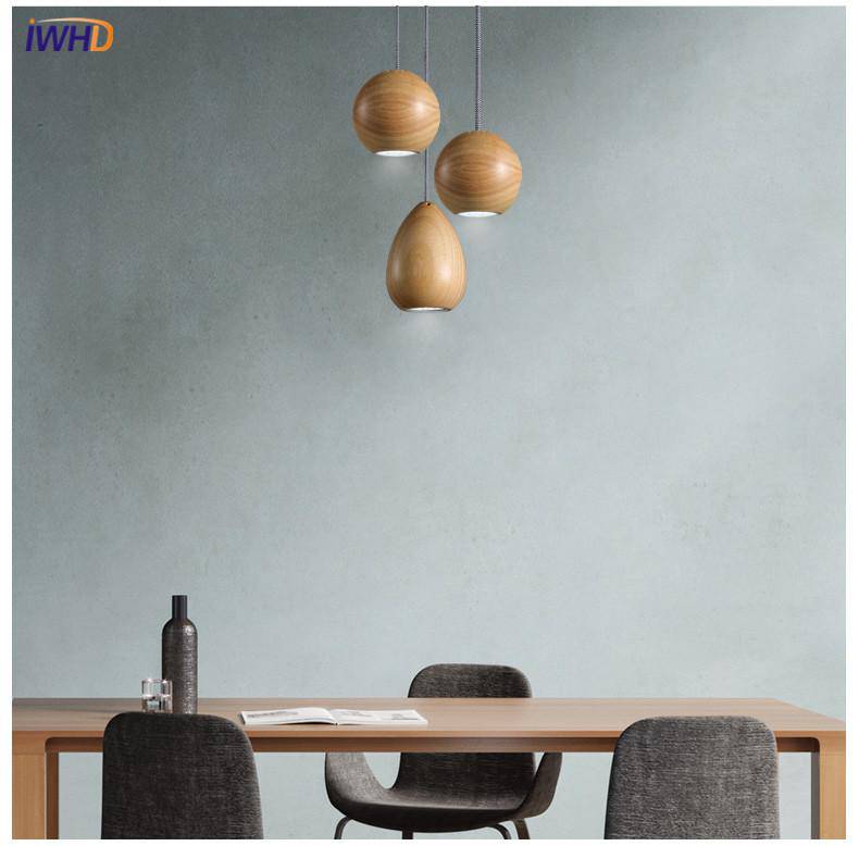 Suspension LED design en bois vintage | Marco Lucetti