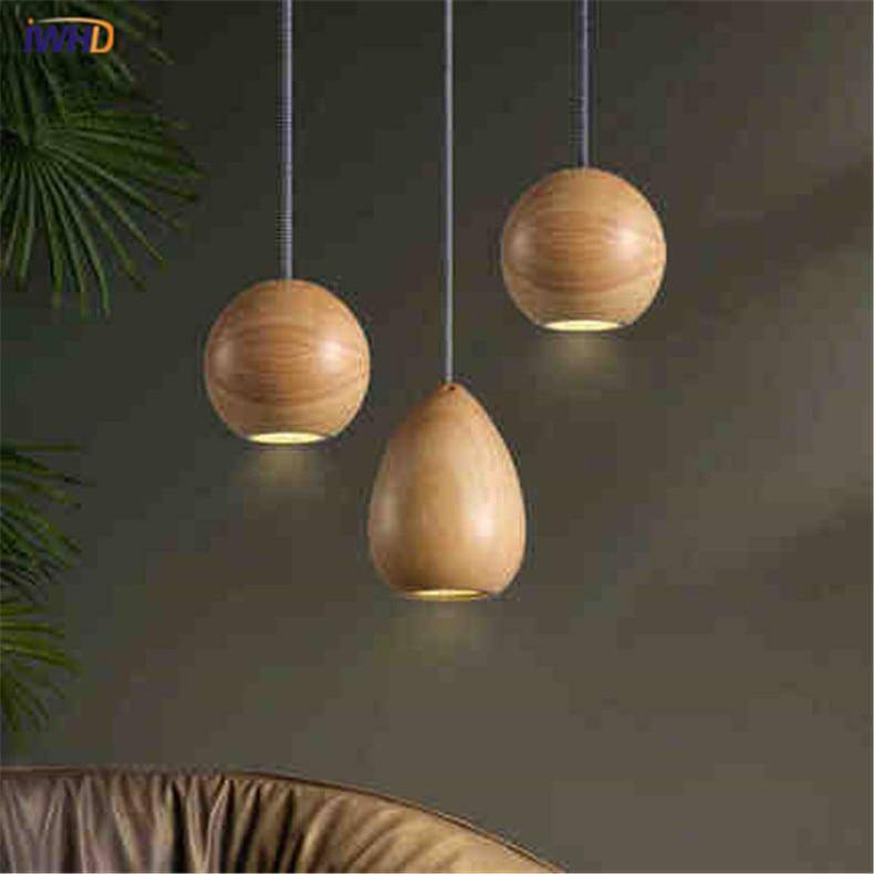 Suspension LED design en bois vintage | Marco Lucetti
