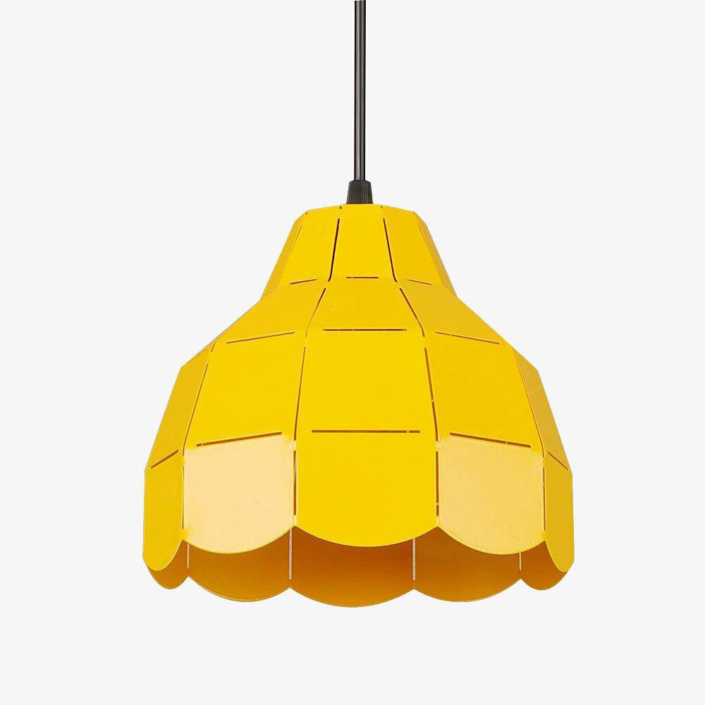 Suspension LED Design en Céramique Colorée | Marco Lucetti Jaune