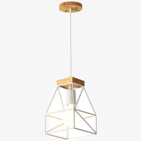 Suspension LED design en métal blanc | Marco Lucetti