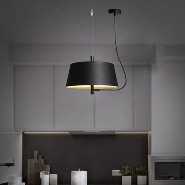 Suspension LED Design en Métal Noir | Marco Lucetti