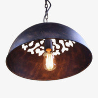 Suspension LED design en métal Rust | Marco Lucetti