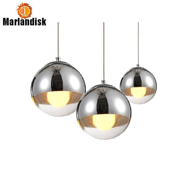 Suspension LED Design en Verre et Chrome Copper | Marco Lucetti
