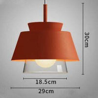 Suspension LED Design Fly | Marco Lucetti Orange