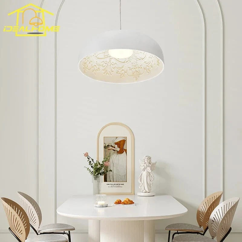 Suspension LED design français pour un intérieur de caractère | Marco Lucetti Dia40cm H13cm