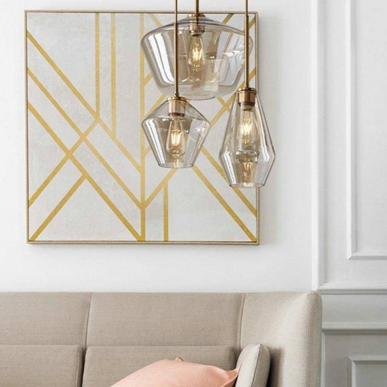 Suspension LED design : Métal et verre variés | Marco Lucetti