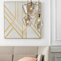 Suspension LED design : Métal et verre variés | Marco Lucetti