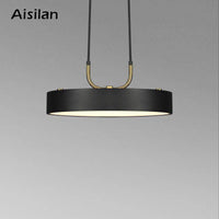 Suspension LED Design Métal Noir | Marco Lucetti