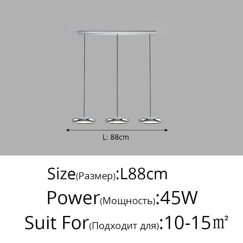 Suspension LED design minimaliste pour une ambiance moderne | Marco Lucetti