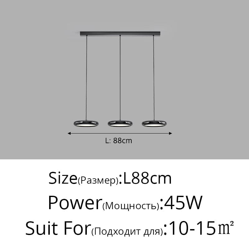 Suspension LED design minimaliste pour une ambiance moderne | Marco Lucetti