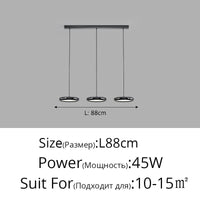 Suspension LED design minimaliste pour une ambiance moderne | Marco Lucetti