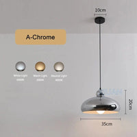 Suspension LED Design Modernité | Marco Lucetti A Chrome