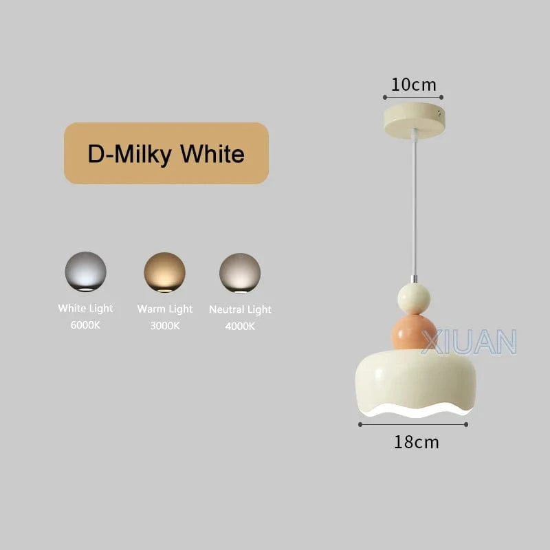 Suspension LED Design Modernité | Marco Lucetti D Blanc laiteux
