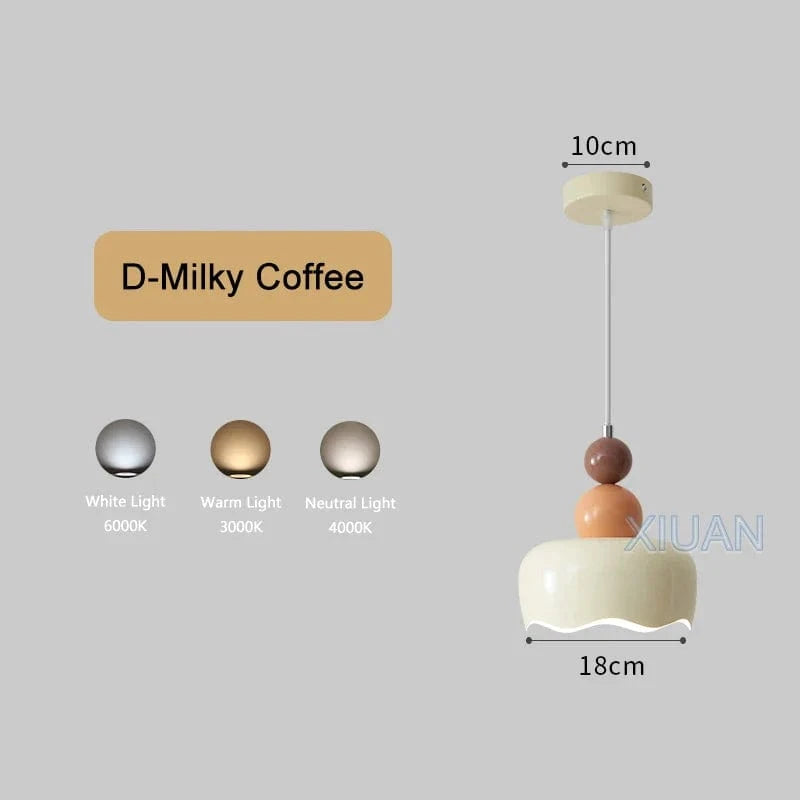 Suspension LED Design Modernité | Marco Lucetti D Café au lait
