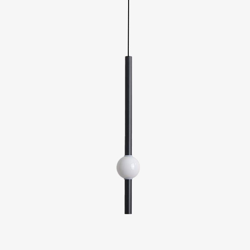 Suspension LED design Mosko | Marco Lucetti Noir / Froide