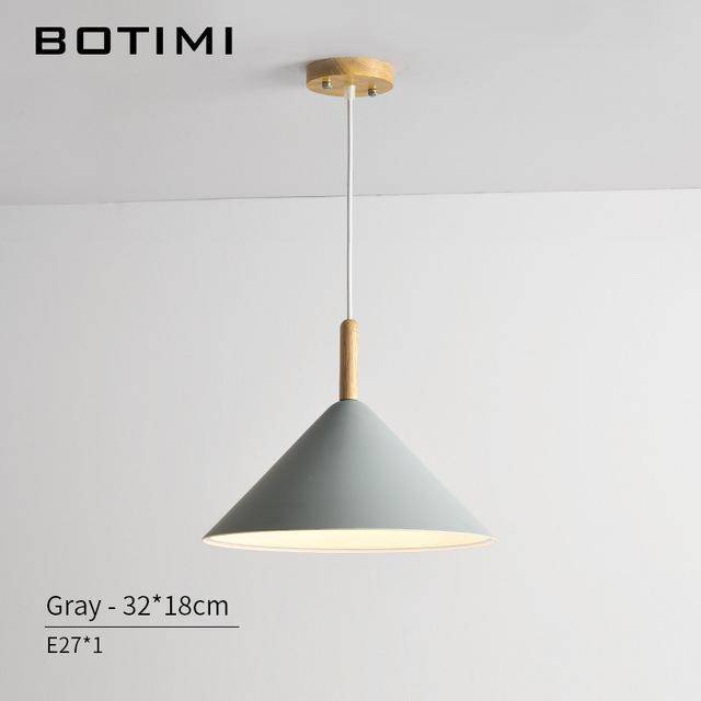 Suspension LED design Nordic en bois et métal. | Marco Lucetti Gris