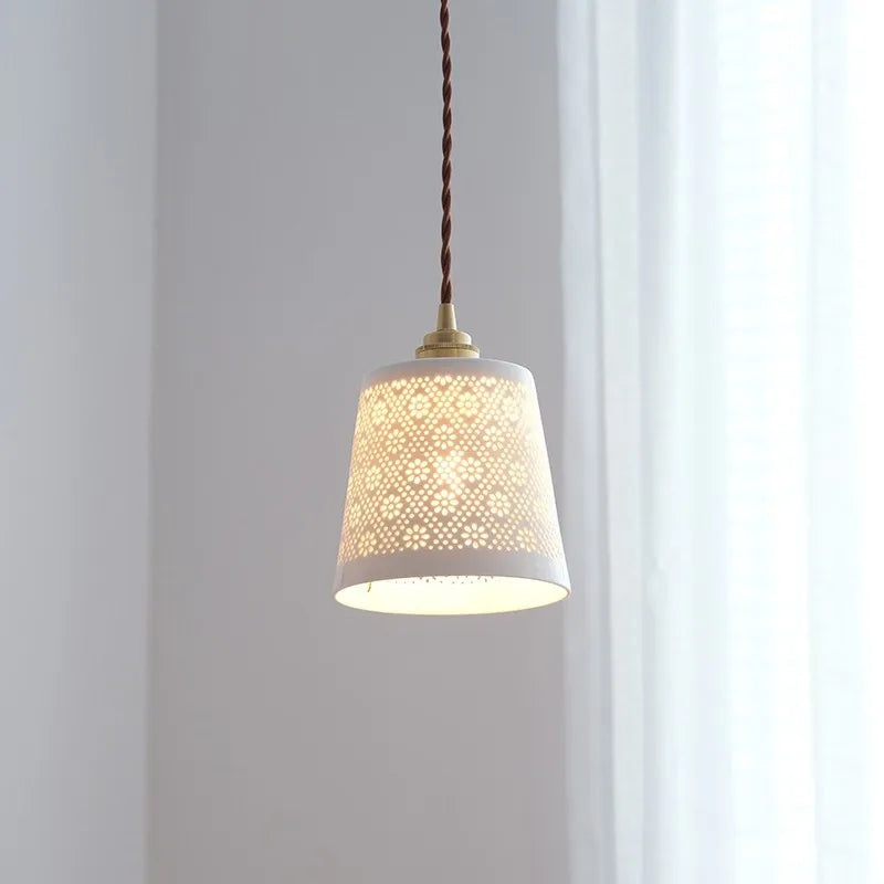 Suspension Nordik LED Copper Ceramic Decor