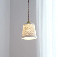 Suspension Nordik LED Copper Ceramic Decor