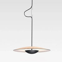 Suspension LED Design Nordique - Grain de bois luminaire suspendu décoratif | Marco Lucetti Couleur du bois / D 35CM / Blanc froid