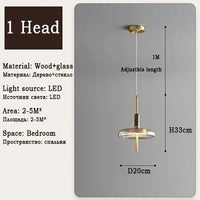 Suspension LED Design Nordique Moderne et Créatif pour Intérieur - Style Scandinavian Lighting | Marco Lucetti 1 tête