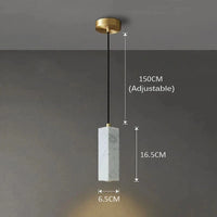 Suspension LED Design Nordique Wabi Sabi Décoratif | Marco Lucetti Carré Blanc