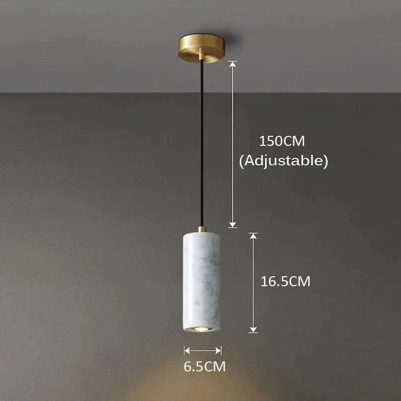 Suspension LED Design Nordique Wabi Sabi Décoratif | Marco Lucetti Cercle blanc