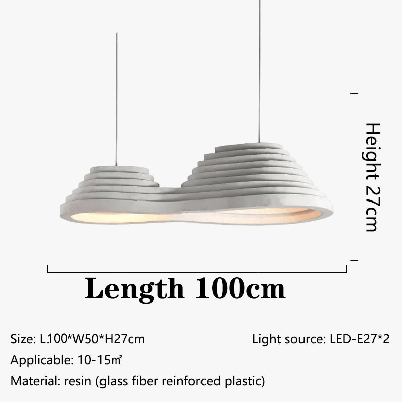 Suspension Led | Design Nordique Wabi-Sabi | Marco Lucetti