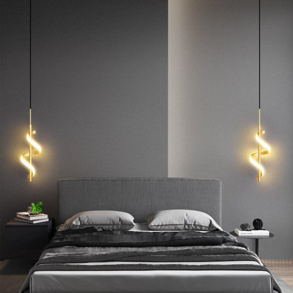 Suspension LED Design Ondulée Polino | Marco Lucetti