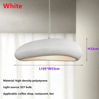 Suspension LED design pour salon, cuisine, île et bar café: ambiance Loft et déco maison | Marco Lucetti BLANC / Lumière neutre