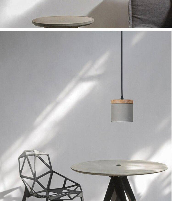 Suspension LED design rétro grise Settember | Marco Lucetti
