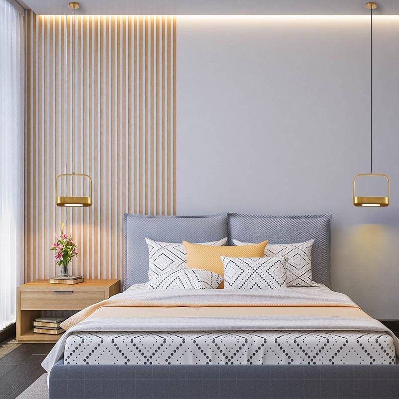 Suspension LED design Shadow aux bords ronds | Marco Lucetti