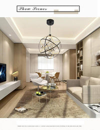 Suspension LED design Sphère Noire | Marco Lucetti