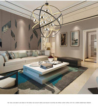 Suspension LED design Sphère Noire | Marco Lucetti