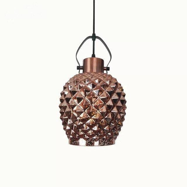 Suspension LED Design Spike | Marco Lucetti Rose gold