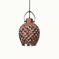 Suspension LED Design Spike | Marco Lucetti Rose gold