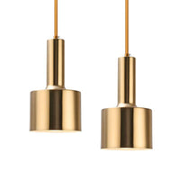 Suspension LED doré de luxe. | Marco Lucetti