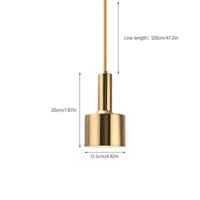 Suspension LED doré de luxe. | Marco Lucetti