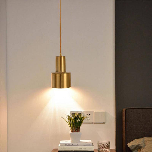 Suspension LED doré de luxe. | Marco Lucetti