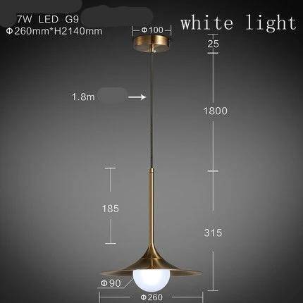 Suspension LED dorée avec abat-jour chapeau Creative | Marco Lucetti Froide