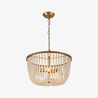 Suspension LED dorée "Crystal Luxe" | Marco Lucetti