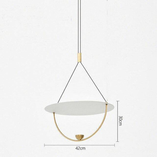 Suspension LED dorée : Fly Design | Marco Lucetti