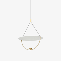 Suspension LED dorée : Fly Design | Marco Lucetti