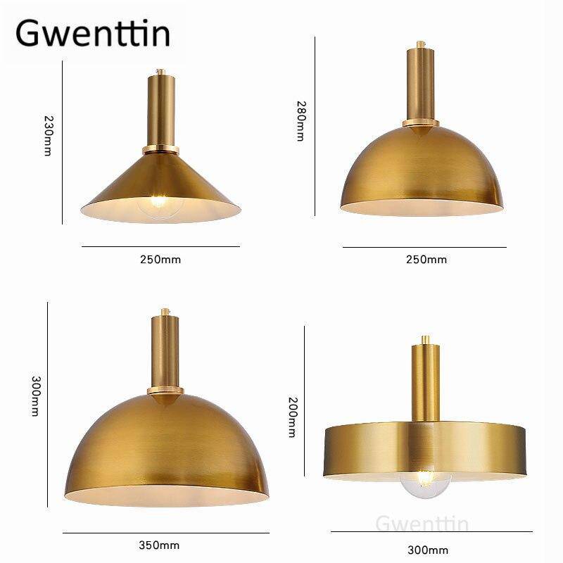 Suspension LED dorée - Loft Design | Marco Lucetti