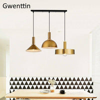 Suspension LED dorée - Loft Design | Marco Lucetti