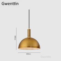 Suspension LED dorée - Loft Design | Marco Lucetti C