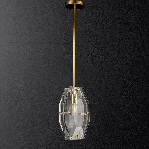 Suspension LED dorée Luxury | Marco Lucetti