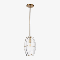 Suspension LED dorée Luxury | Marco Lucetti